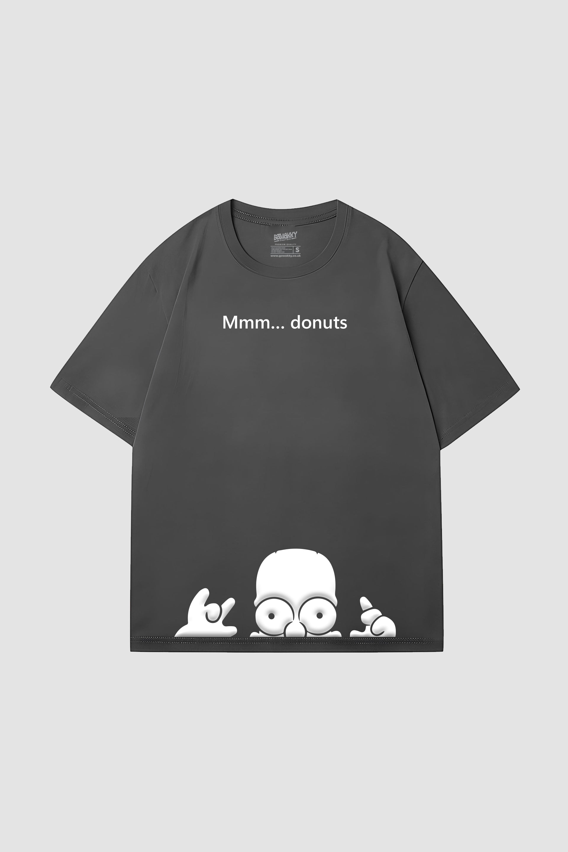 Oversized MMM Donuts Tee - Puff Print