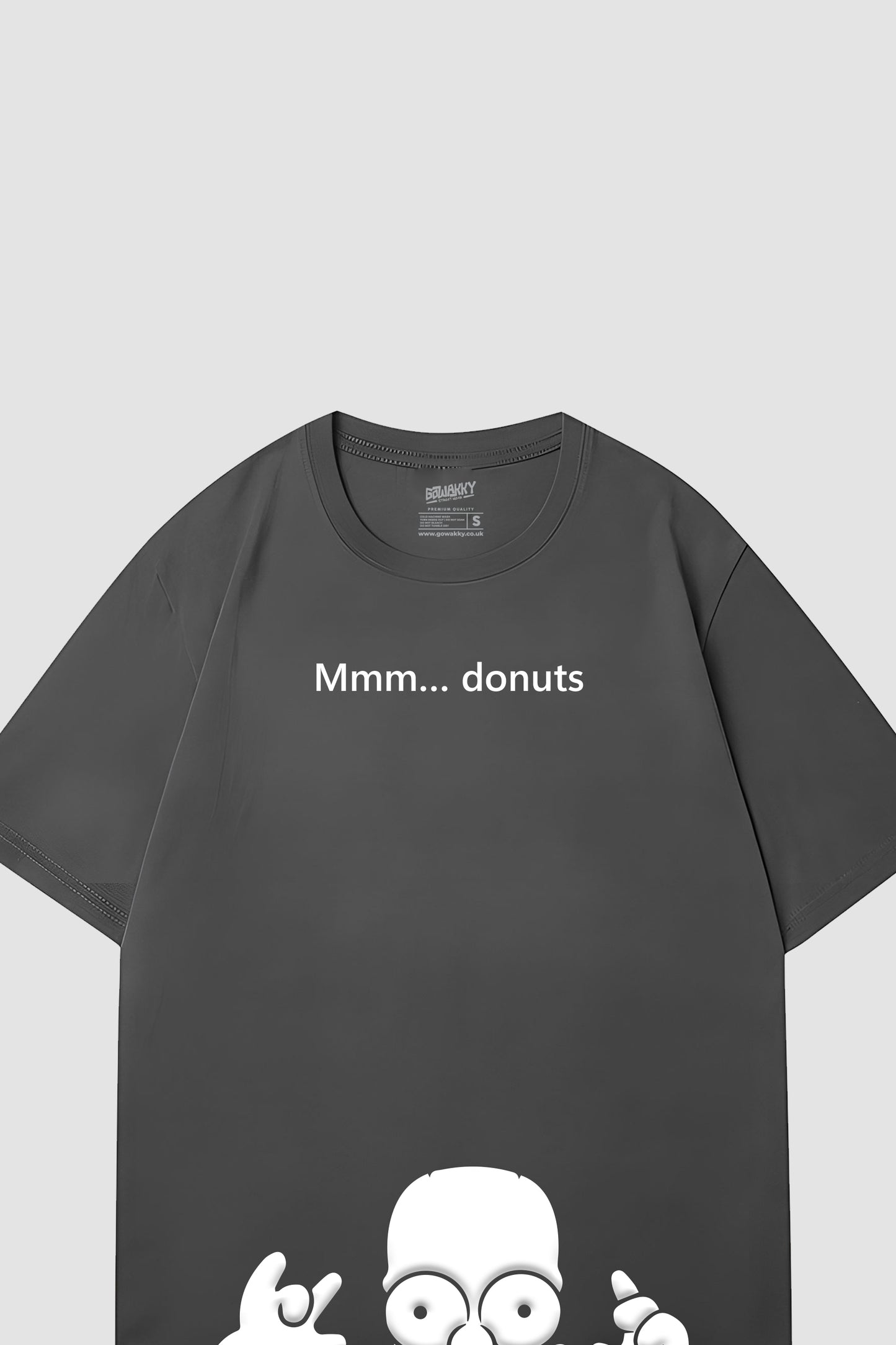 Oversized MMM Donuts Tee - Puff Print