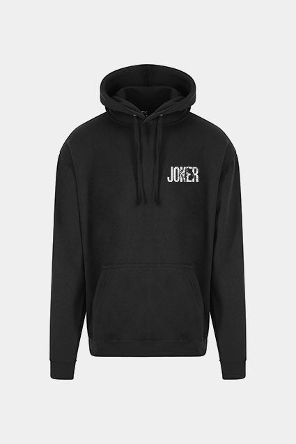 Black Regular Fit Cotton Hoodie