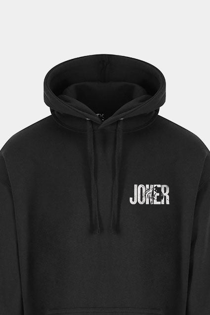 Black Regular Fit Cotton Hoodie