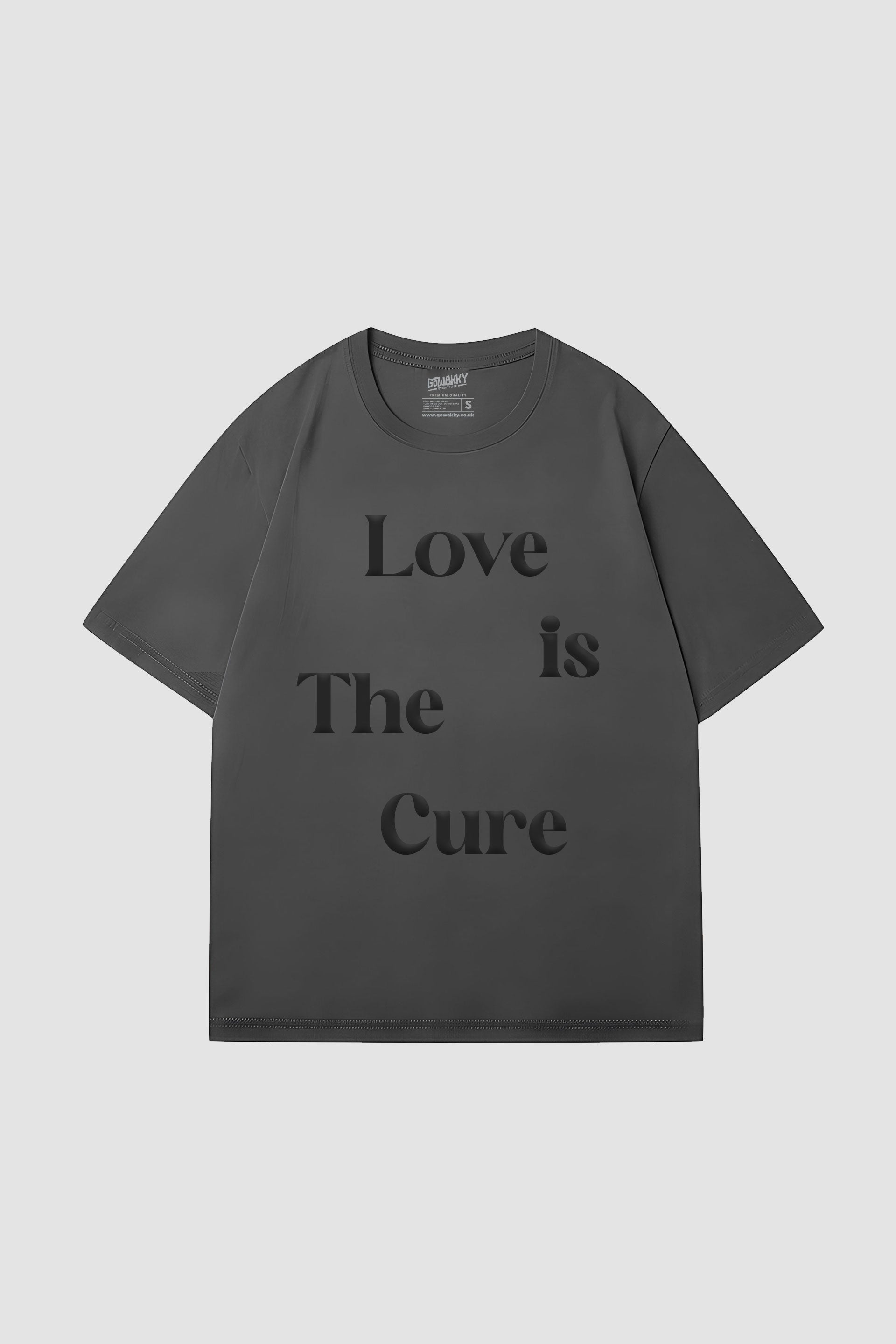 Furor Love Is the Cure Puff Print Tee