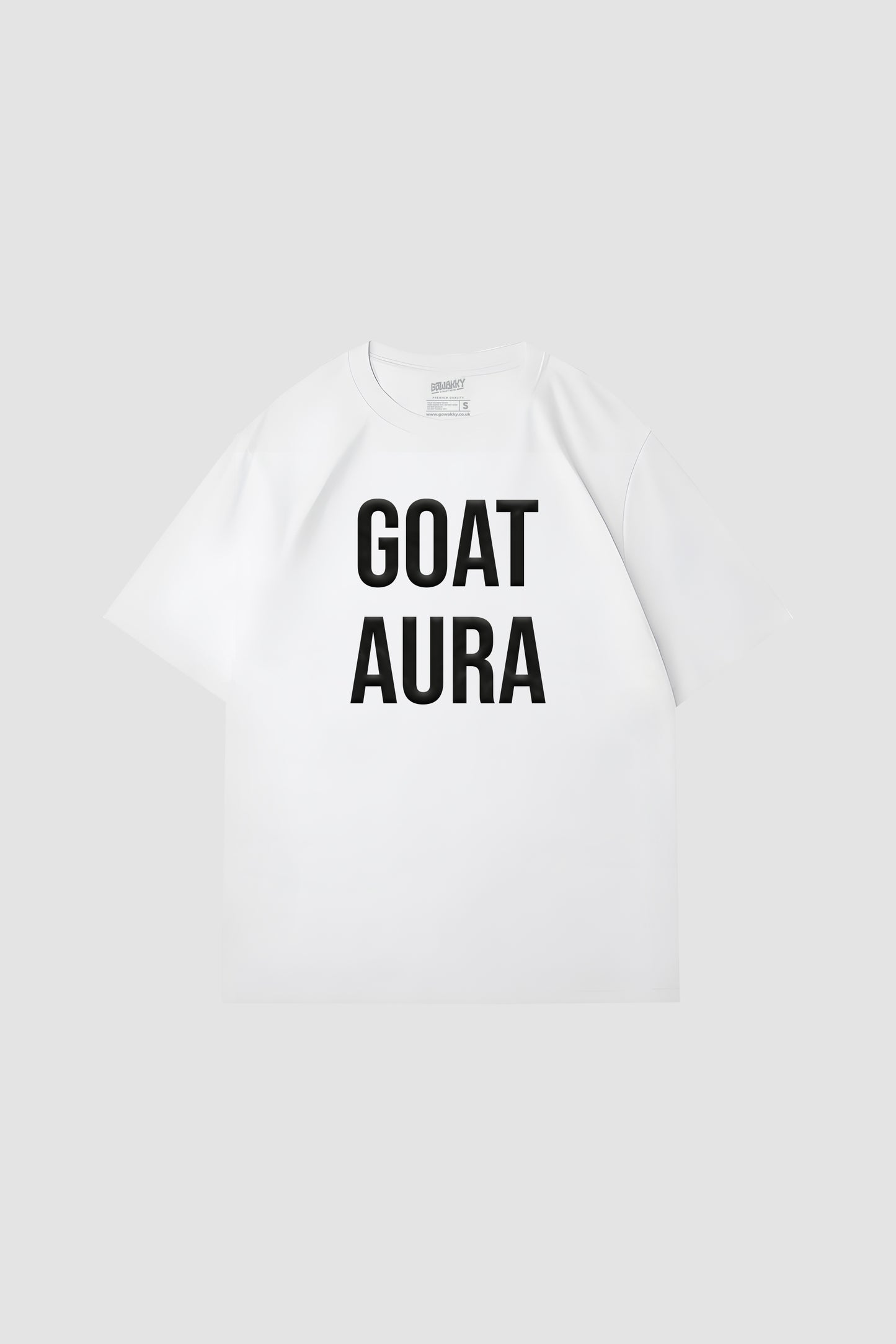 Oversized GOAT Tee - Puff Print