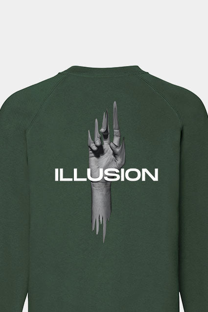 Illusion Graphic Classic Sweatshirt