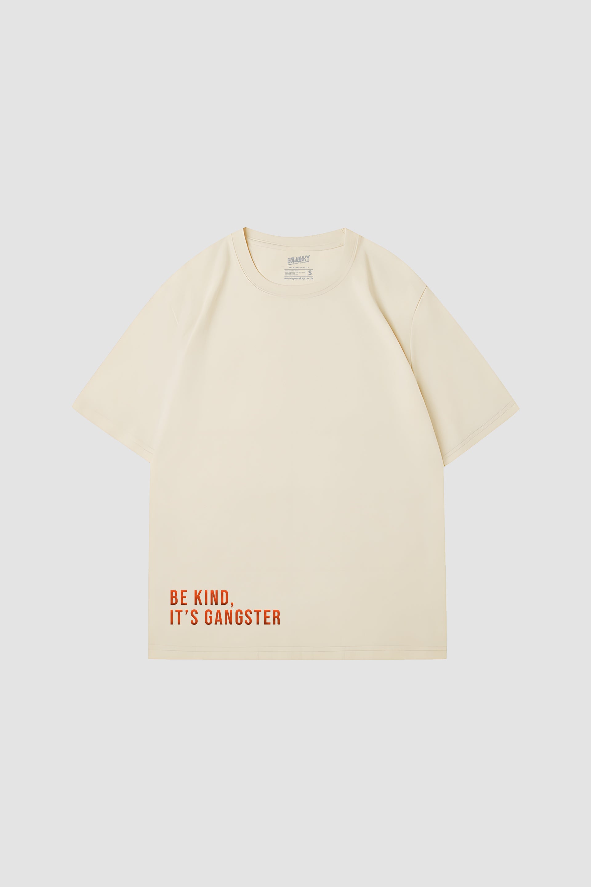 Oversized be kind Tee - Puff Print