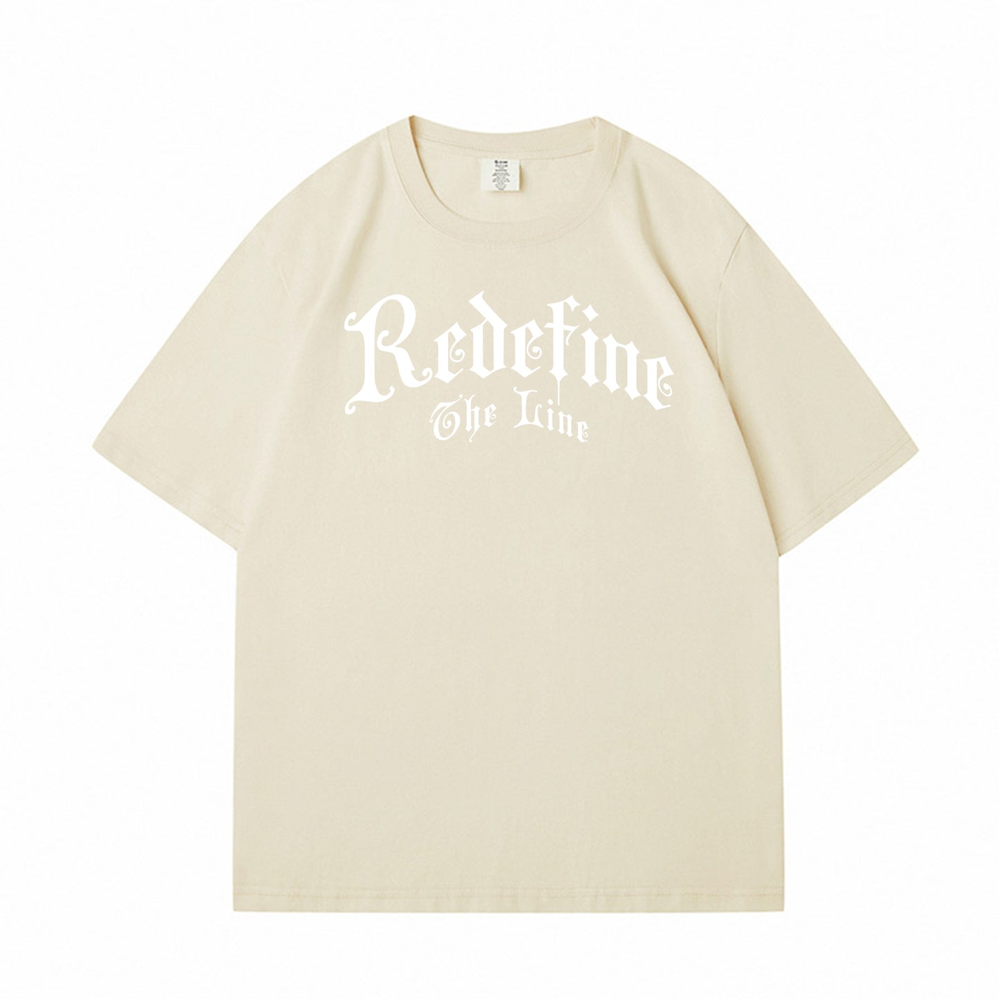 OVERSIZED REDEFINED THE LINE RAISED LOGO T-SHIRT